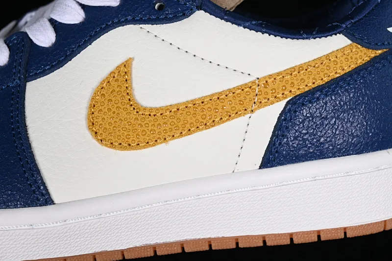 All categories Air Jordan Jordan series basketball shoes Air Jordan 1 Low Z version Air Jordan 1 Low OG AJ1 Joe 1 white blue yellow hook burst pattern low-top cultural casual sneakers CZ0790-103